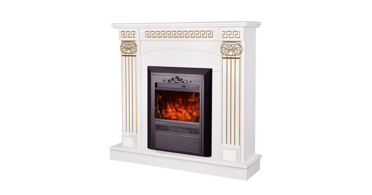Semineu electric Calisto & Cristina, Art Flame, 1020x1100x300 mm, 2000W - imagine 6